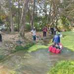 บุคลากรกองพัฒนานักศึกษา และนักศึกษาจิตอาสา ร่วมกันปรับปรุงภูมิทัศน์ขุดลอกคลอง บริเวณสนามฟุตบอล 2 และคลองบริเวณการศึกษาพิเศษ